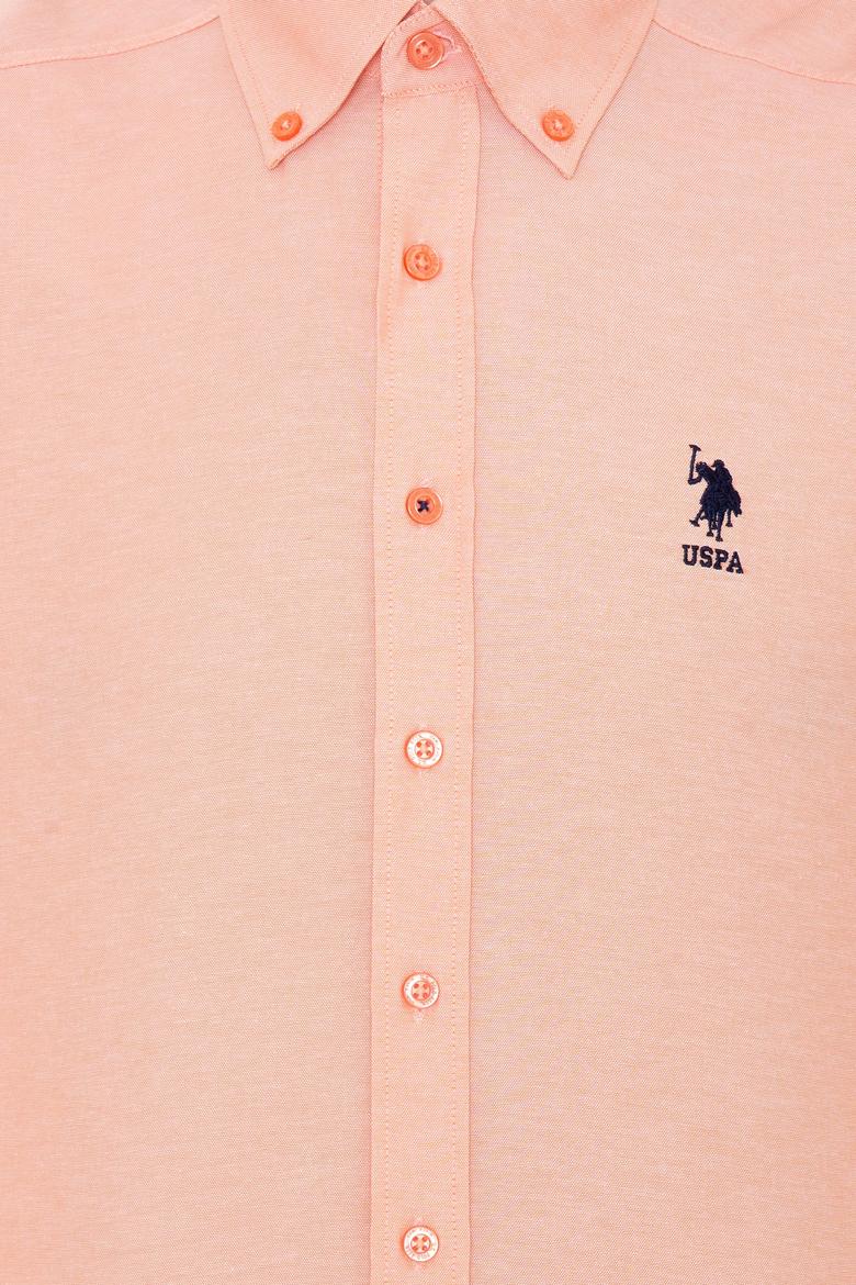 Erkek Somon Uzun Kollu Basic Gömlek - 50249488053