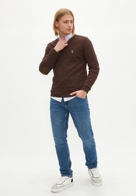 Erkek Kahverengi Basic Kazak - 50236974075