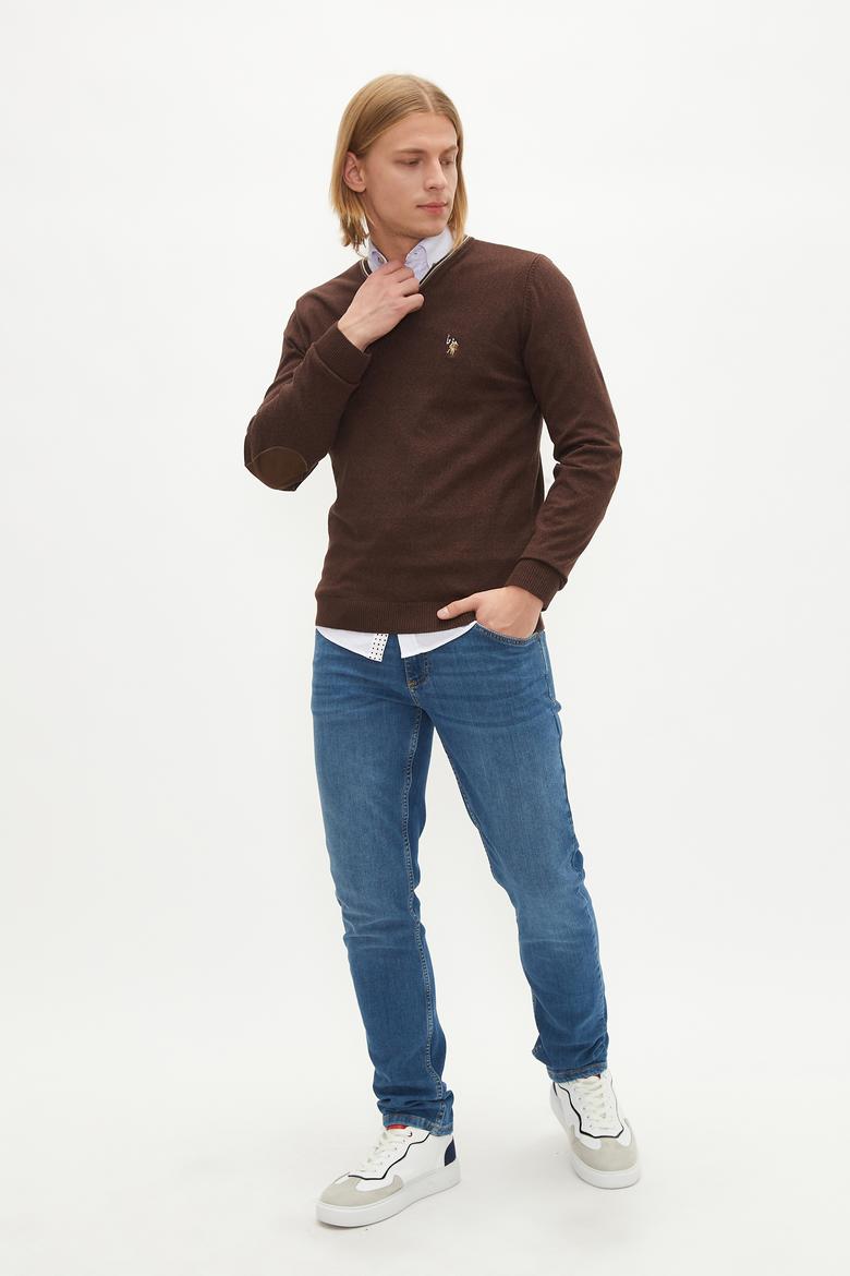 Erkek Kahverengi Basic Kazak - 50236974075