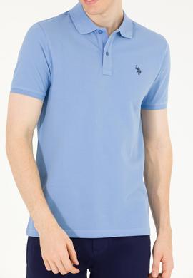 Erkek Koyu Mavi Basic Polo Yaka Tişört - 50262933275