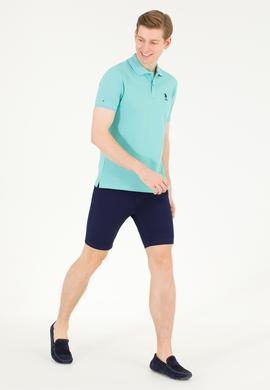 Erkek Mint Basic Polo Yaka Tişört - 50266337025