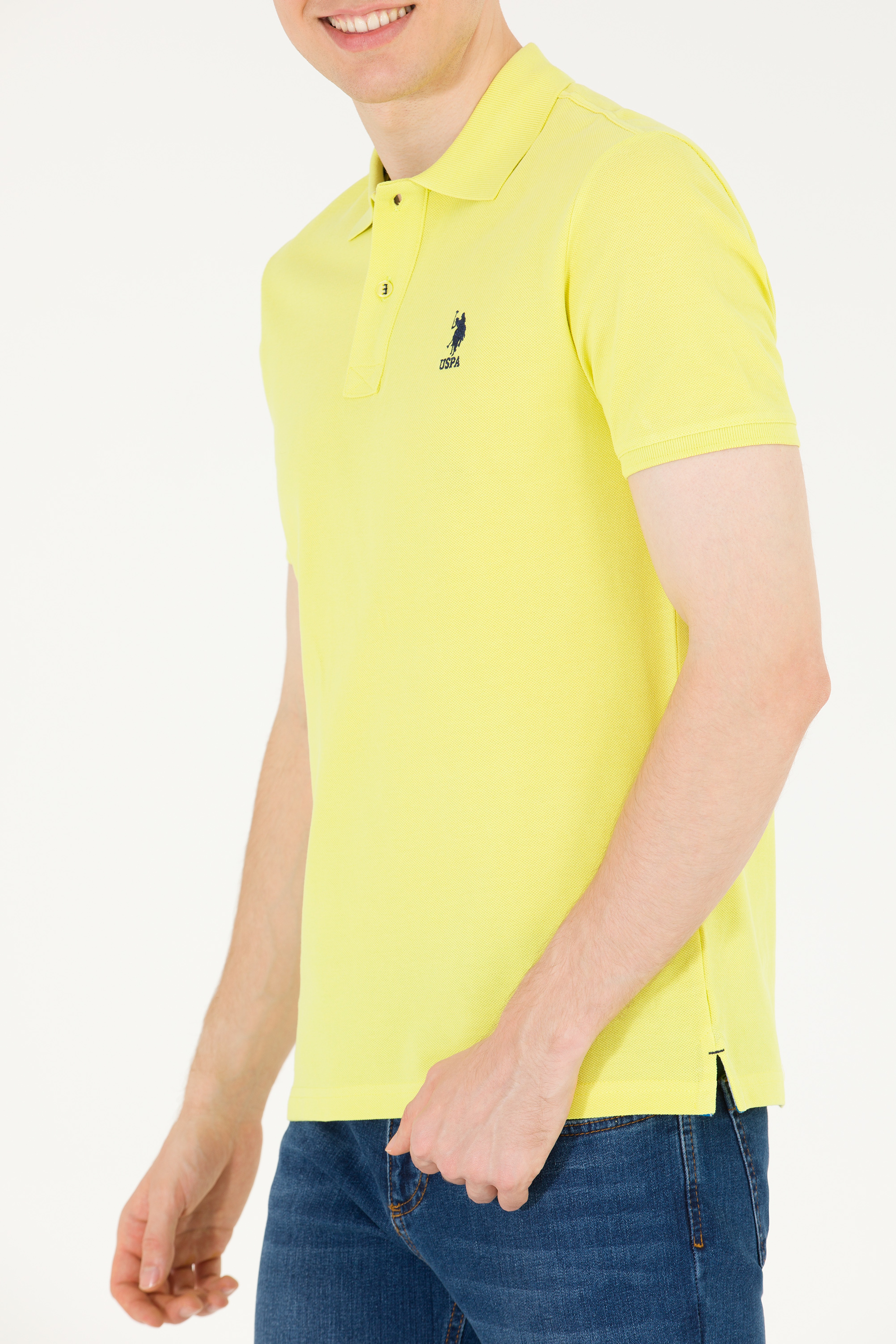 Erkek Citron Basic Polo Yaka Tişört