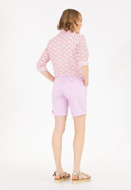 Kadın Manolya Dokuma Şort - 50263220056