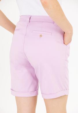 Kadın Manolya Dokuma Şort - 50263220056