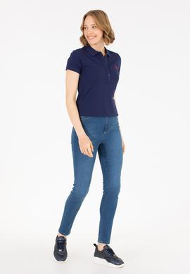 Kadın Mavi Skinny High Waist Fit Jean Pantolon - 50263768024