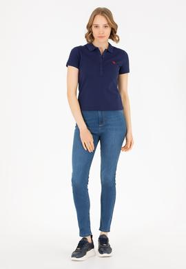 Kadın Mavi Skinny High Waist Fit Jean Pantolon - 50263768024
