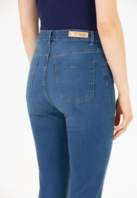 Kadın Mavi Skinny High Waist Fit Jean Pantolon - 50263768024