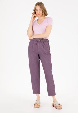 Kadın Mor Jean Pantolon - 50263797015