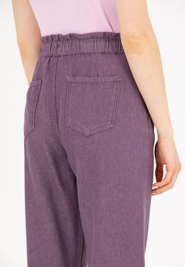 Kadın Mor Jean Pantolon - 50263797015