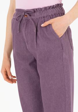 Kadın Mor Jean Pantolon - 50263797015