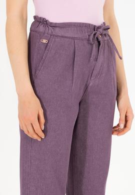 Kadın Mor Jean Pantolon - 50263797015