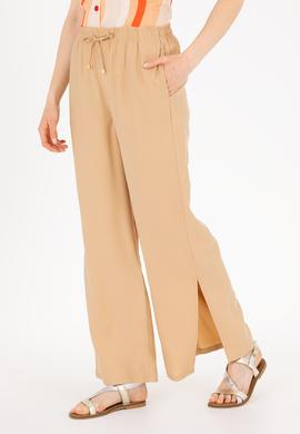 Kadın Camel Loose Relax Fit Pantolon - 50263197014