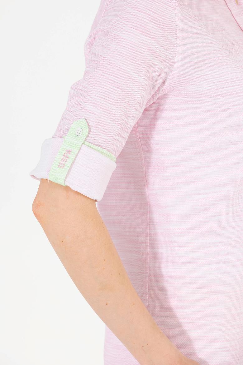 Kadın Manolya Uzun Kollu Gömlek - 50264110011