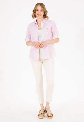 Kadın Manolya Uzun Kollu Gömlek - 50264110011