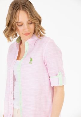 Kadın Manolya Uzun Kollu Gömlek - 50264110011