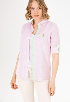 Kadın Manolya Uzun Kollu Gömlek - 50264110011