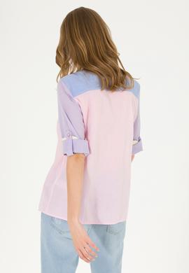 Kadın Manolya Uzun Kollu Gömlek - 50264059011