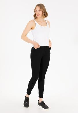 Kadın Siyah Toothpick Fit Pantolon - 50263208020