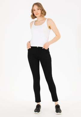 Kadın Siyah Toothpick Fit Pantolon - 50263208020