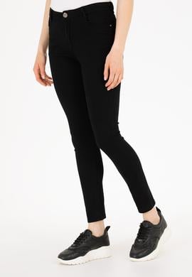Kadın Siyah Toothpick Fit Pantolon - 50263208020