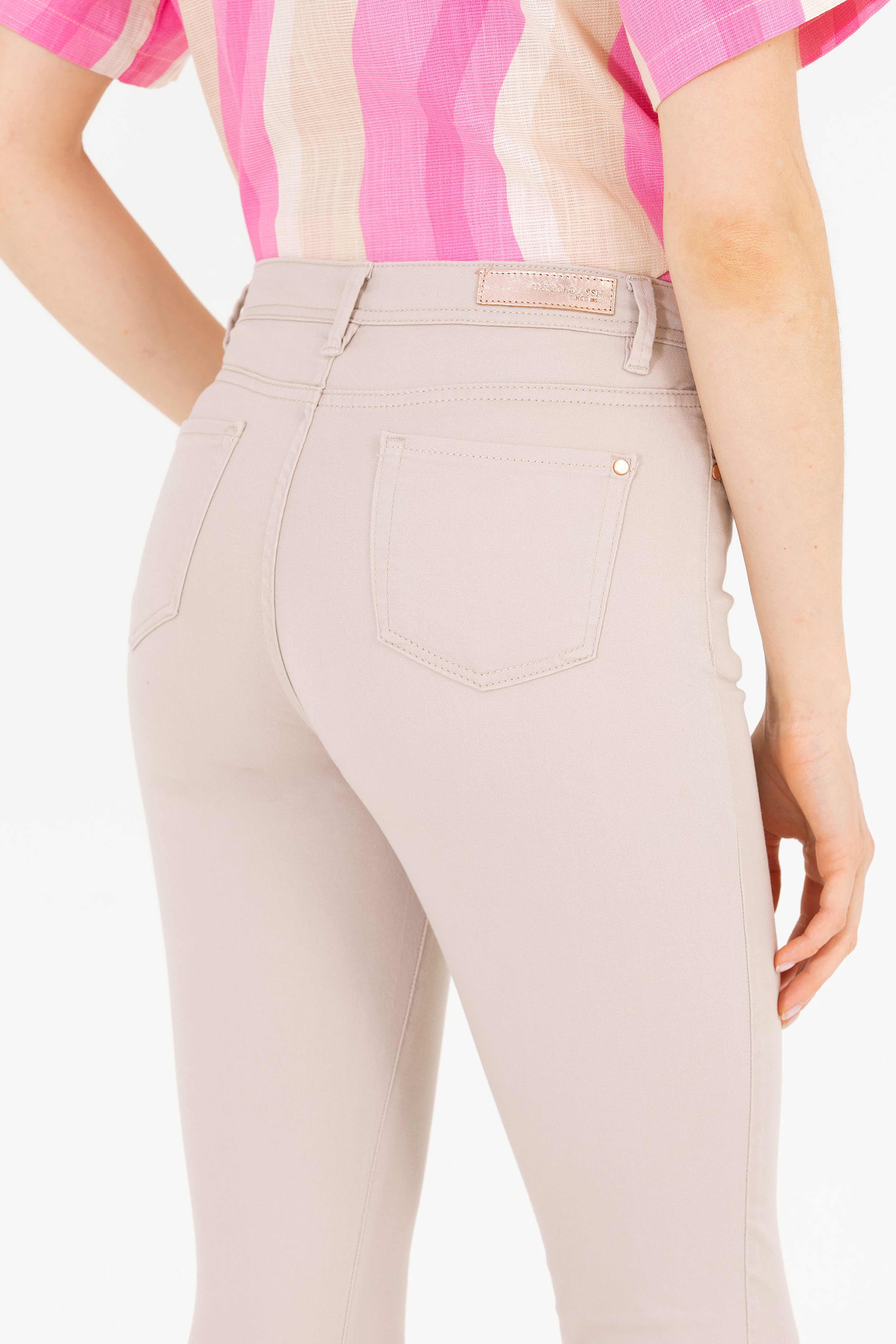 Kadın Taş Toothpick Fit Pantolon - Image 7