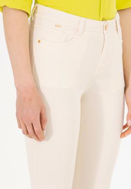 Kadın Krem Pantolon - 50263208039