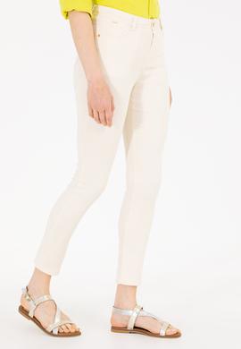 Kadın Krem Pantolon - 50263208039