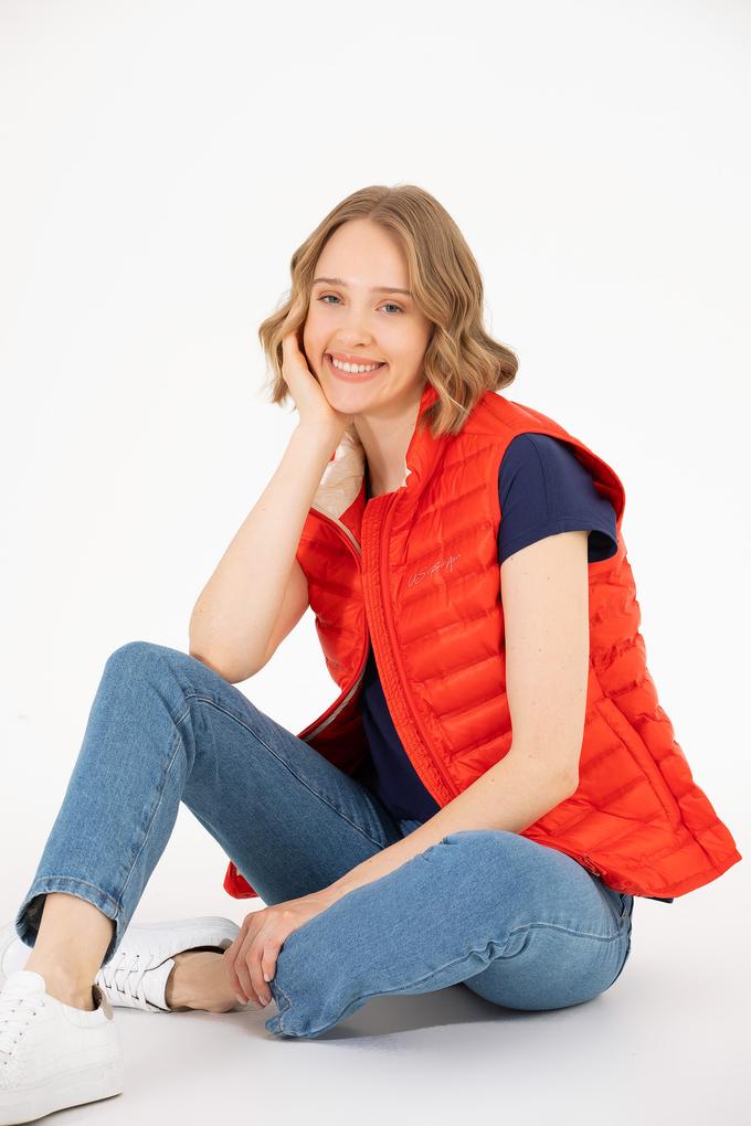 Kadın Kırmızı Yelek