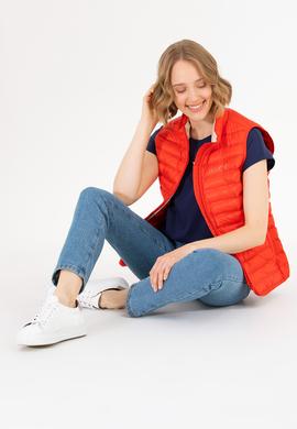 Kadın Kırmızı Yelek - 50261412022