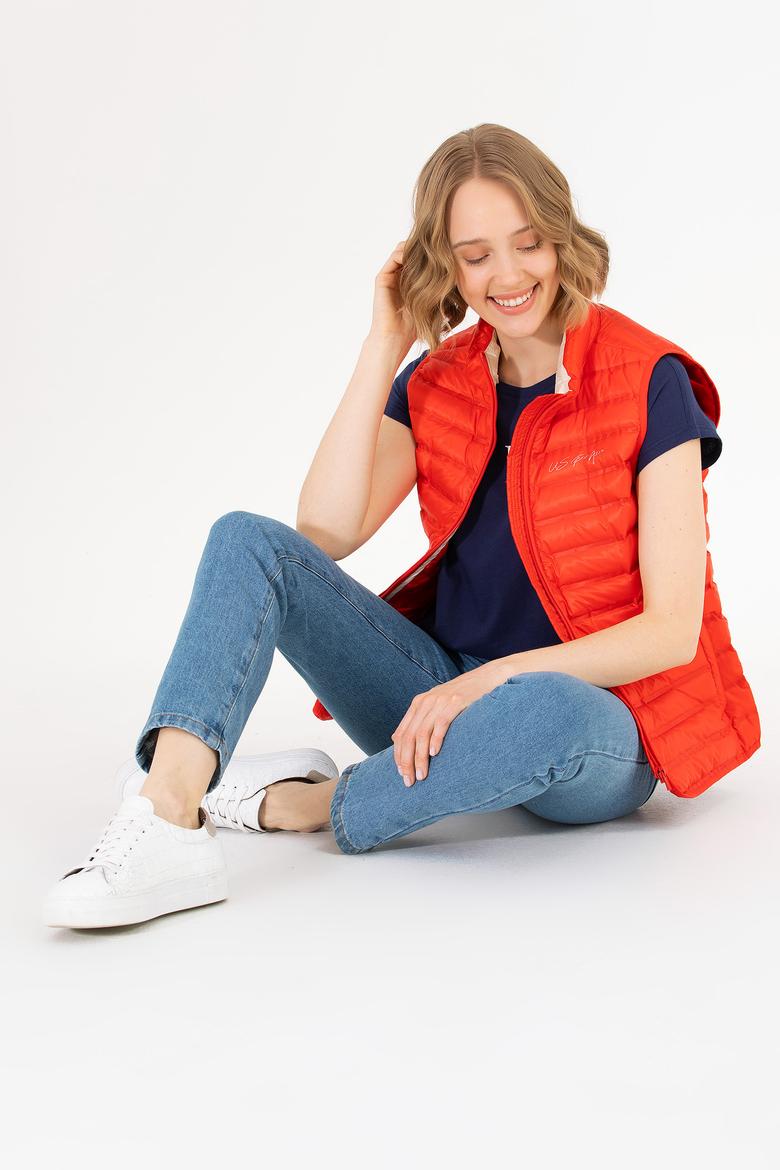 Kadın Kırmızı Yelek - 50261412022