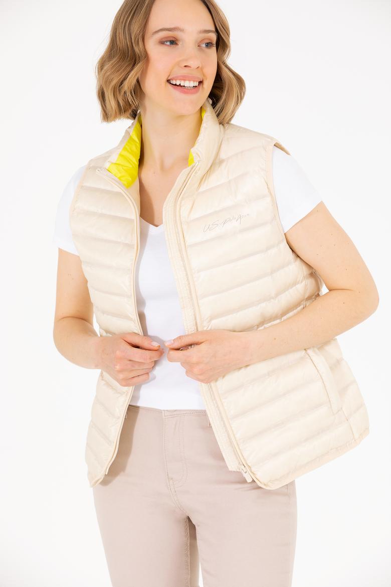 Kadın Bej Yelek - 50261412038