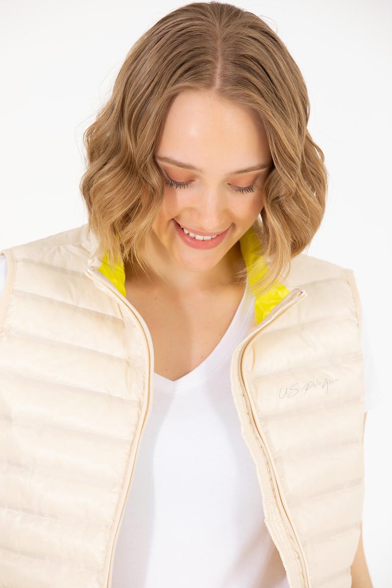 Kadın Bej Yelek - 50261412038