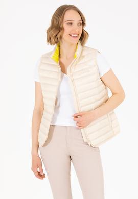 Kadın Bej Yelek - 50261412038