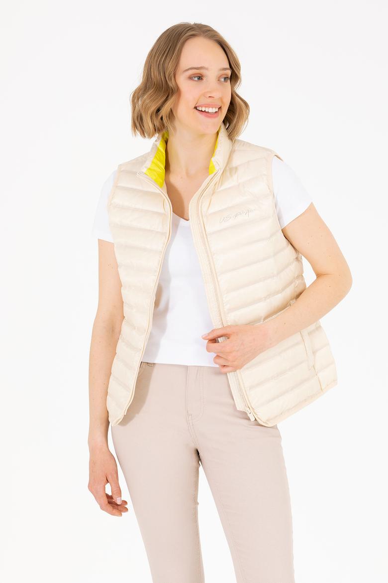 Kadın Bej Yelek - 50261412038