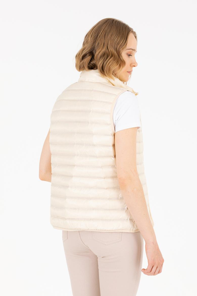 Kadın Bej Yelek - 50261412038