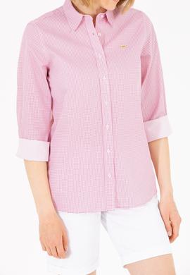 Kadın Kırmızı Uzun Kollu Gömlek - 50263747004