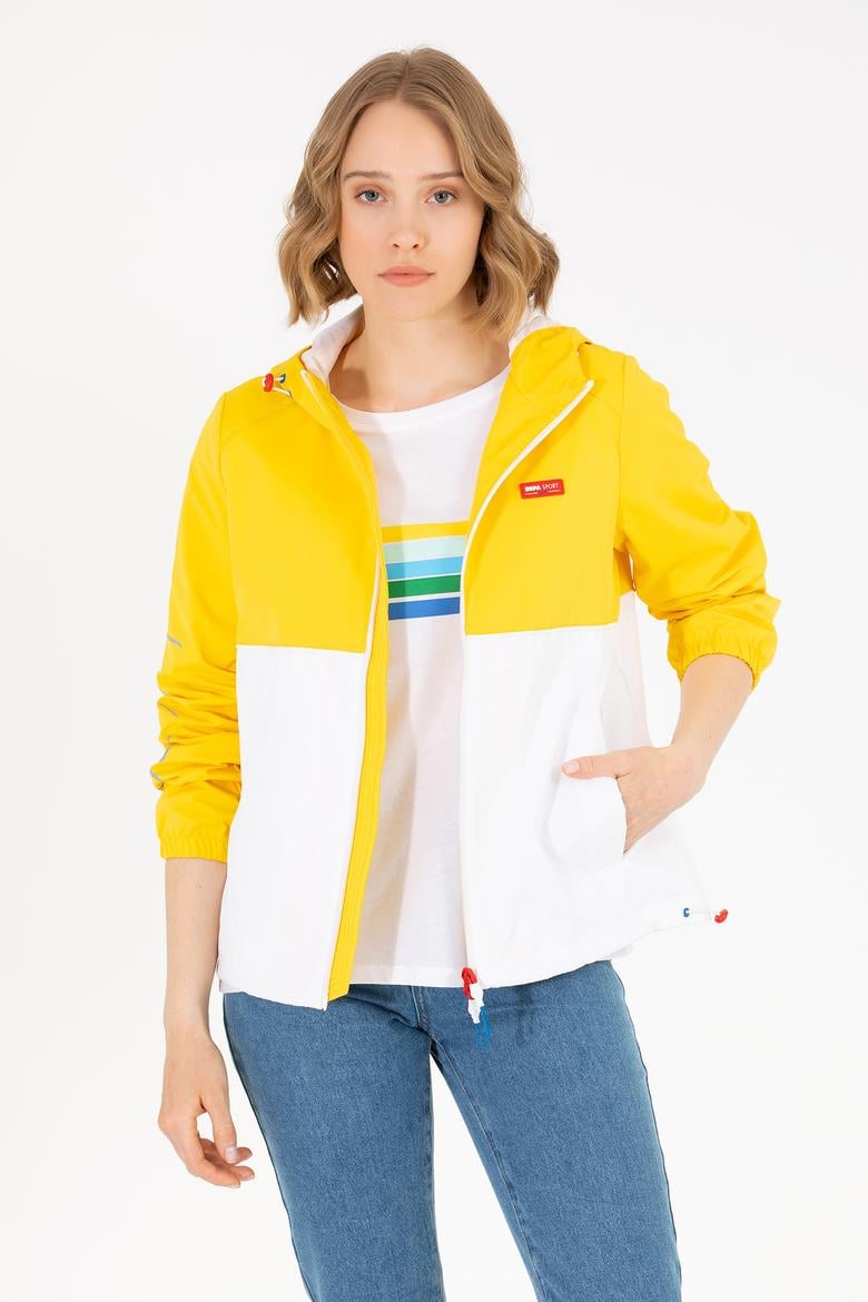 Kadın Sarı Mont - 50261413002