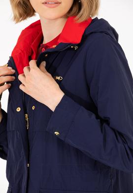 Kadın Lacivert Kaban - 50263844005