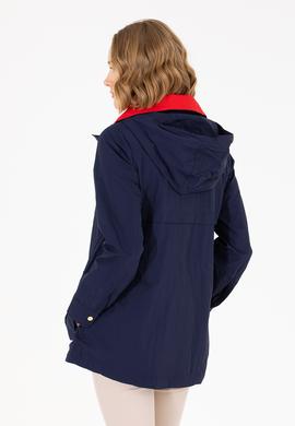 Kadın Lacivert Kaban - 50263844005