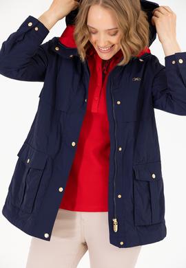 Kadın Lacivert Kaban - 50263844005