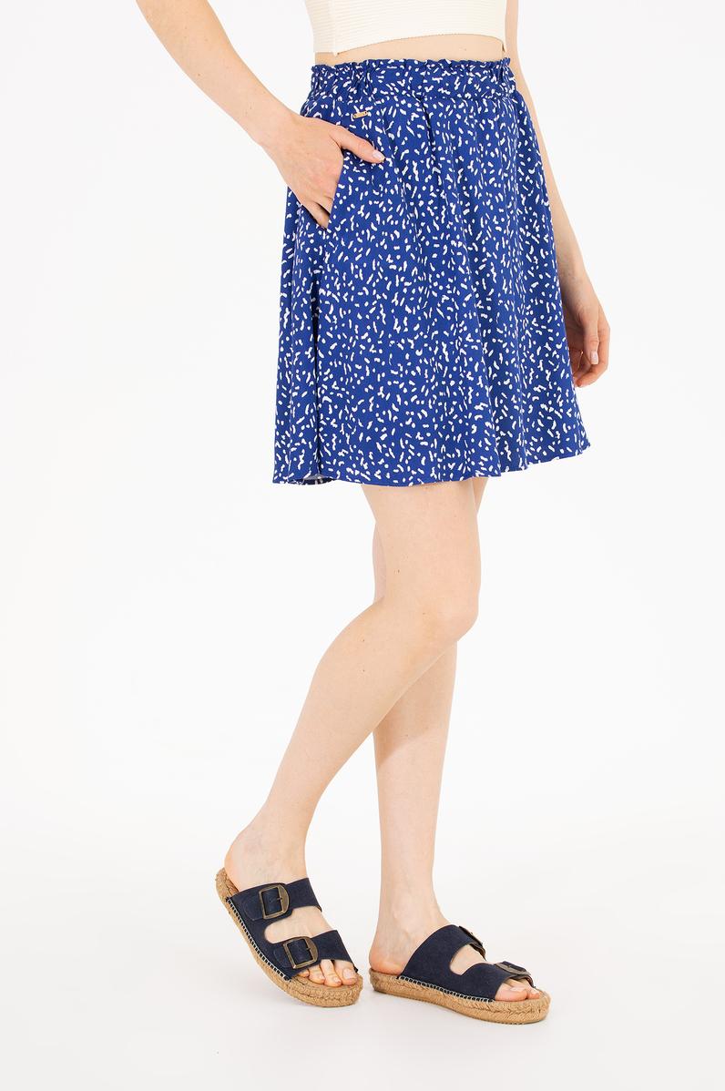 Kadın Saks Dokuma Etek