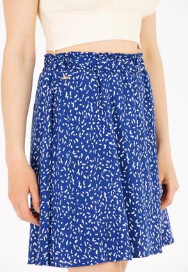 Kadın Saks Dokuma Etek - 50263212005