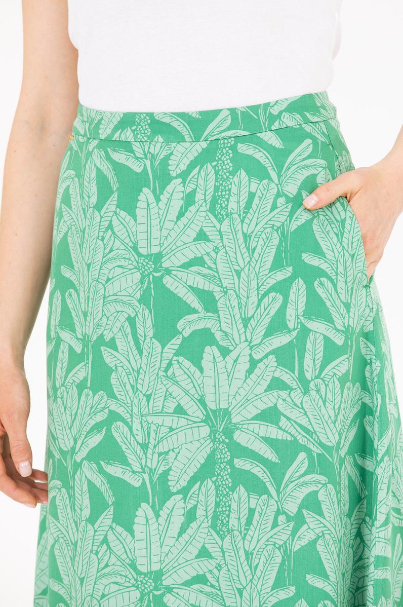 Kadın Yeşil Dokuma Etek