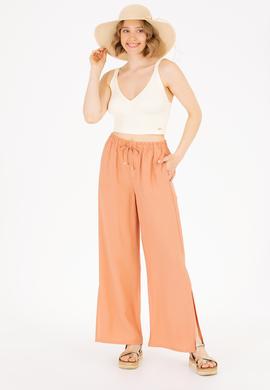 Kadın Ekru V Yaka Kazak - 50267078011