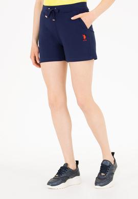 Kadın Lacivert Örme Şort - 50262609004