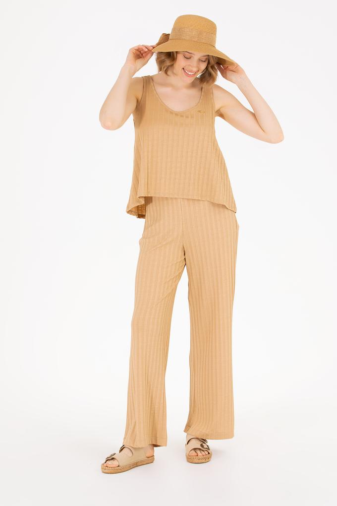 Kadın Camel Eşofman Altı