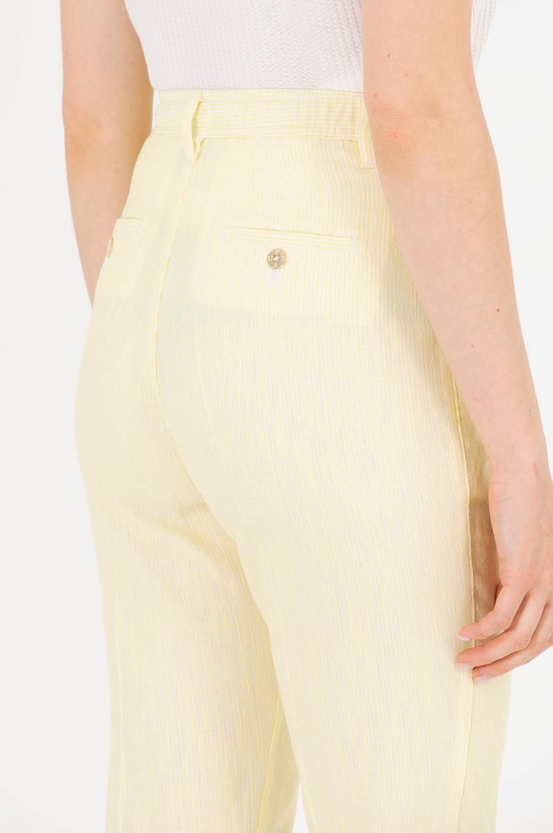 Kadın Neon Sarı Carrot Fit Pantolon