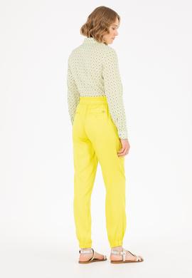 Kadın Neon Sarı Pantolon - 50263204005