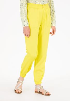 Kadın Neon Sarı Pantolon - 50263204005