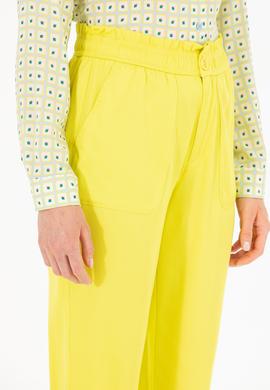 Kadın Neon Sarı Pantolon - 50263204005